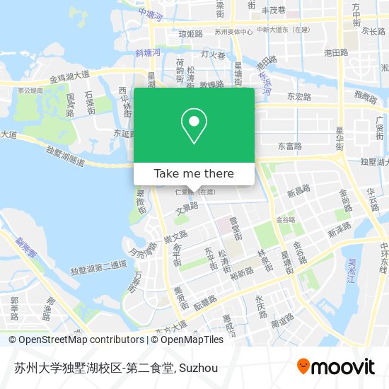 苏州大学独墅湖校区-第二食堂 map