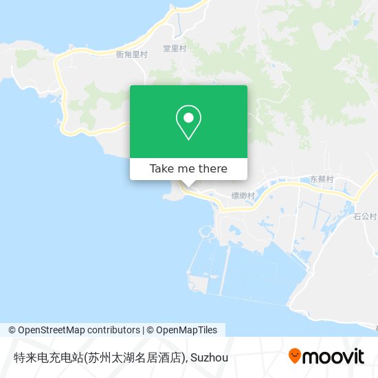 特来电充电站(苏州太湖名居酒店) map