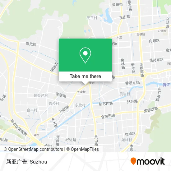 新亚广告 map