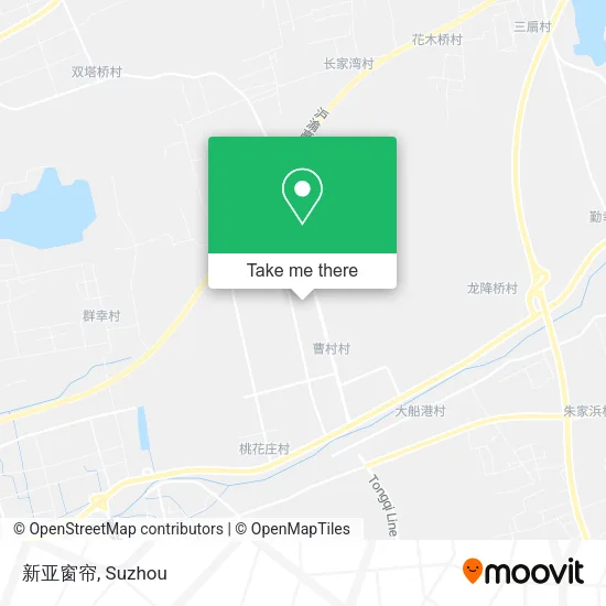 新亚窗帘 map