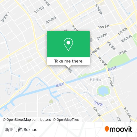 新亚门窗 map
