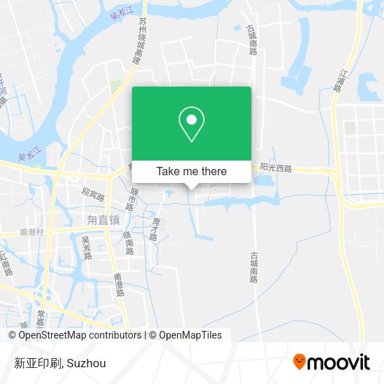 新亚印刷 map