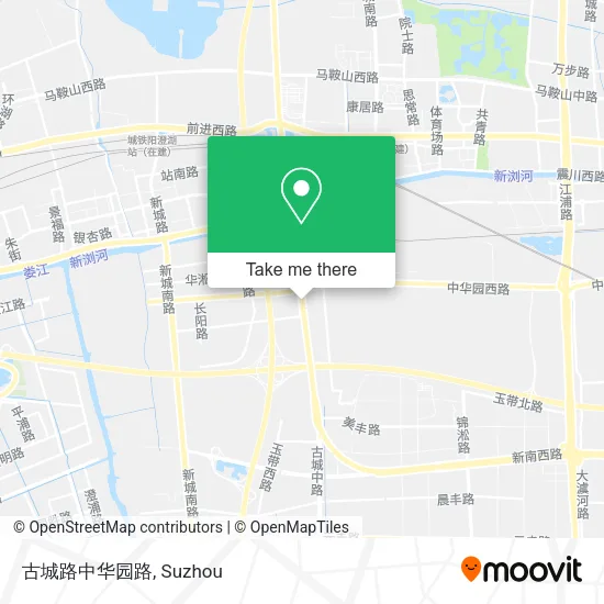 古城路中华园路 map