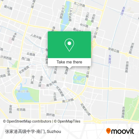 张家港高级中学-南门 map
