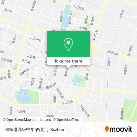 张家港高级中学-西北门 map
