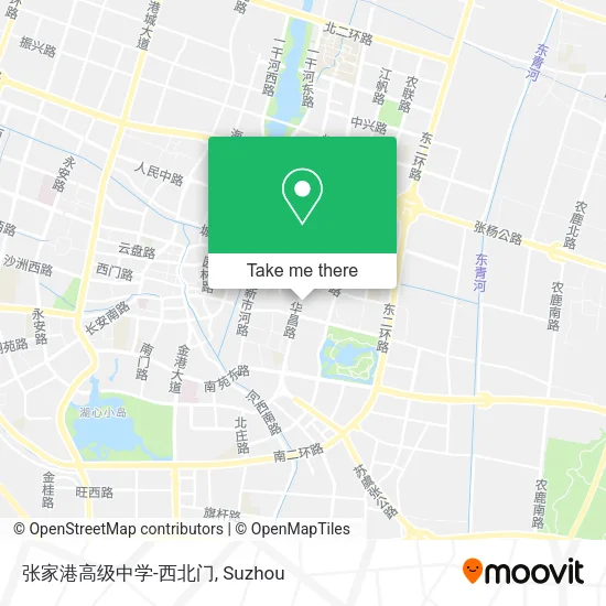 张家港高级中学-西北门 map