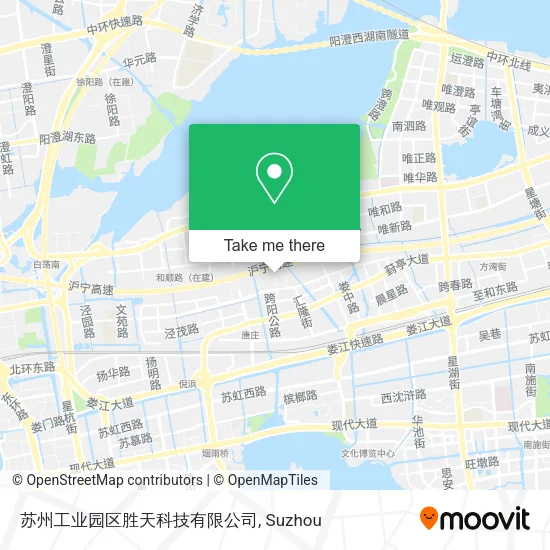 苏州工业园区胜天科技有限公司 map