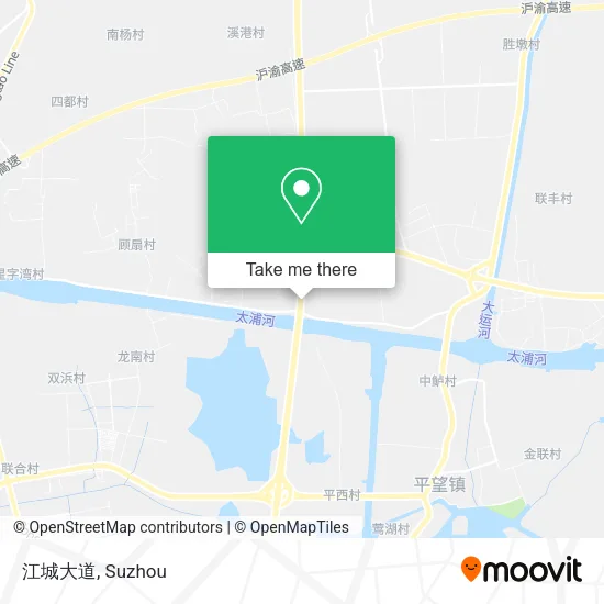 江城大道 map