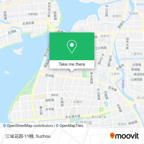 江城花园-11幢 map