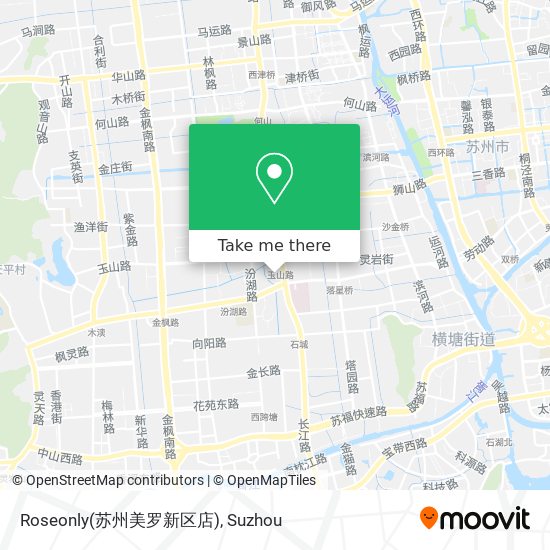Roseonly(苏州美罗新区店) map