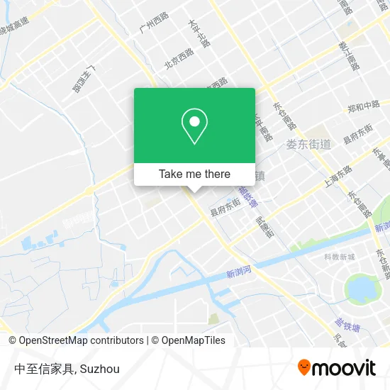 中至信家具 map