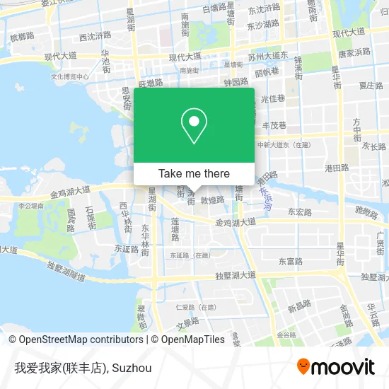 我爱我家(联丰店) map