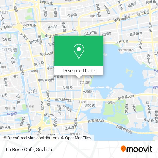 La Rose Cafe map