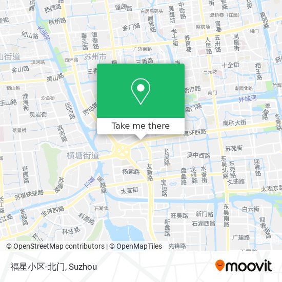福星小区-北门 map