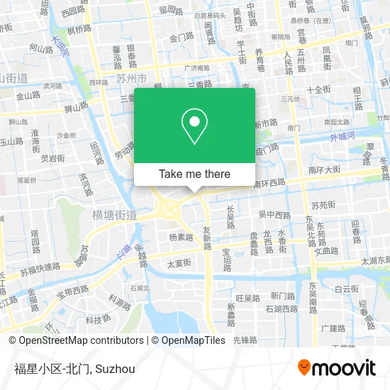福星小区-北门 map