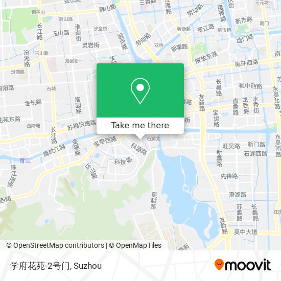 学府花苑-2号门 map