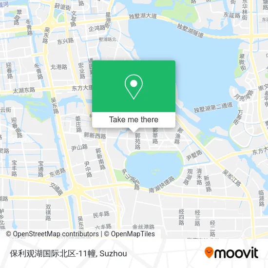 保利观湖国际北区-11幢 map