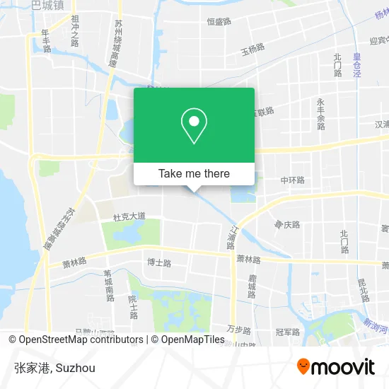 张家港 map