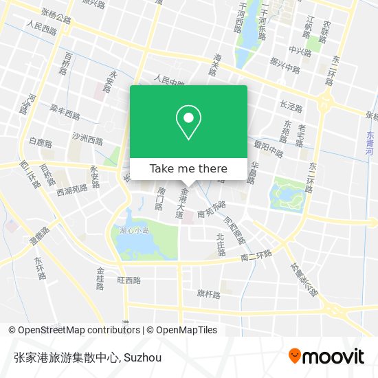 张家港旅游集散中心 map