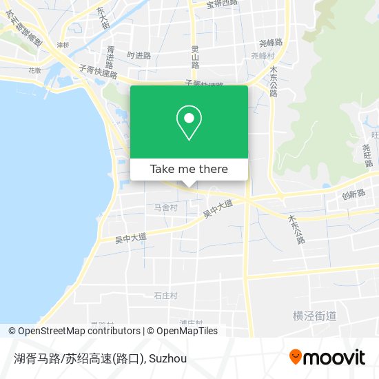 湖胥马路/苏绍高速(路口) map
