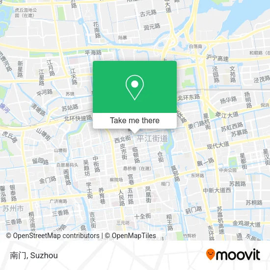 南门 map