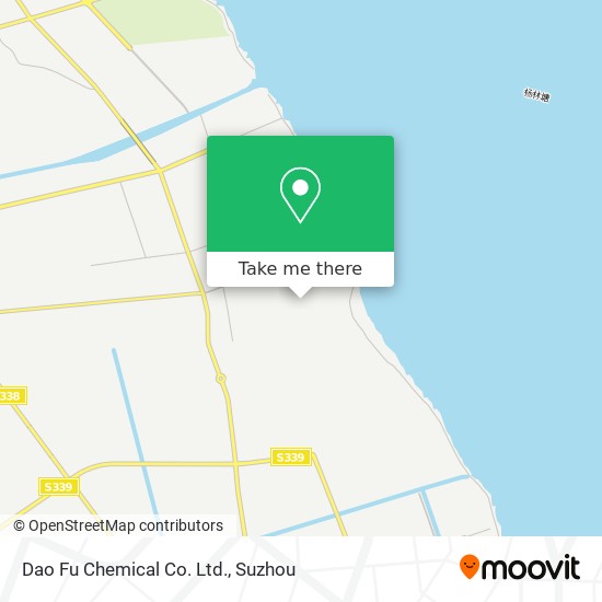 Dao Fu Chemical Co. Ltd. map