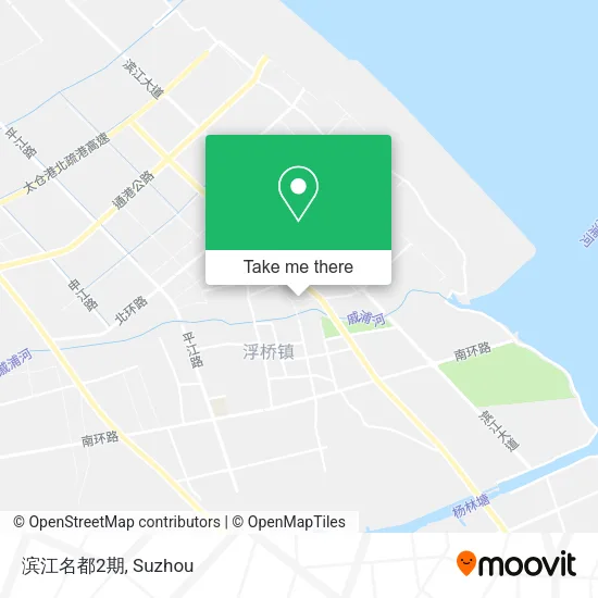 滨江名都2期 map