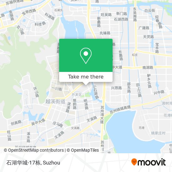石湖华城-17栋 map