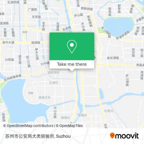 苏州市公安局犬类留验所 map