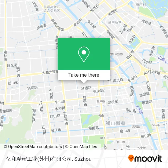 亿和精密工业(苏州)有限公司 map