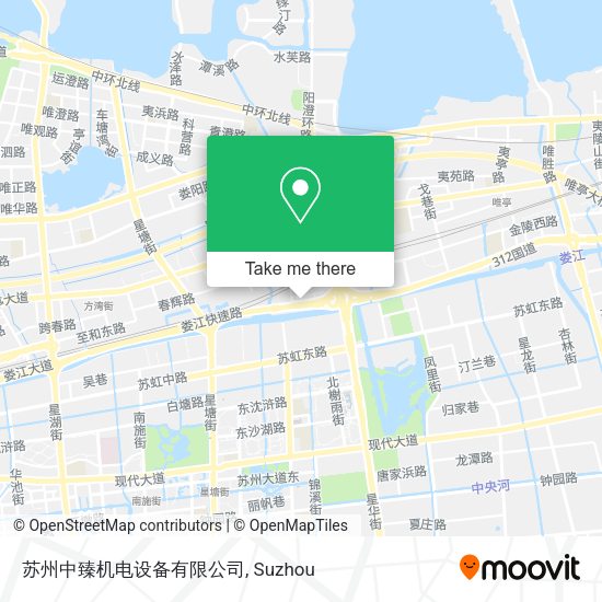 苏州中臻机电设备有限公司 map