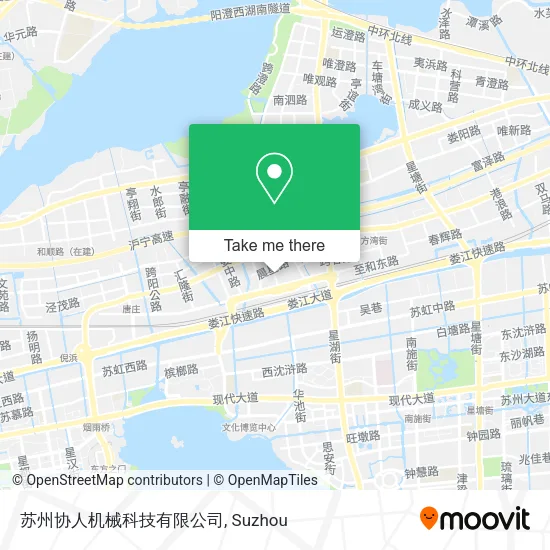 苏州协人机械科技有限公司 map