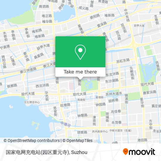 国家电网充电站(园区重元寺) map