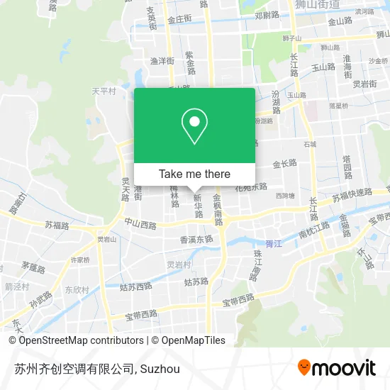 苏州齐创空调有限公司 map