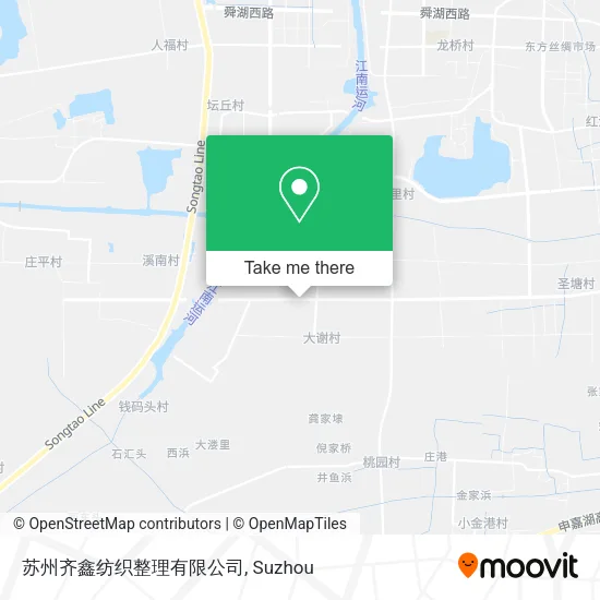 苏州齐鑫纺织整理有限公司 map