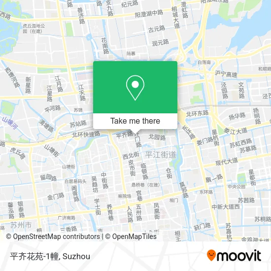 平齐花苑-1幢 map