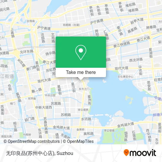 无印良品(苏州中心店) map