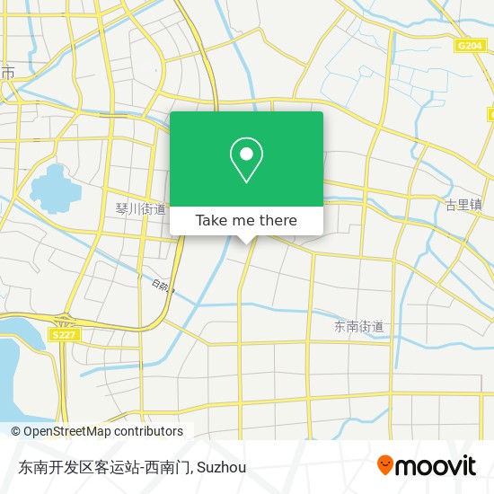 东南开发区客运站-西南门 map