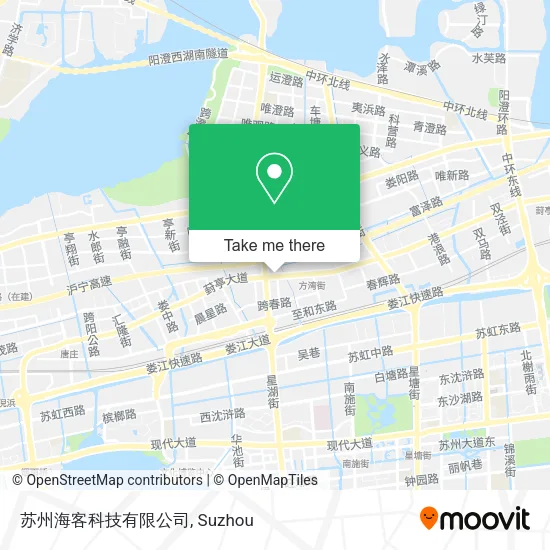 苏州海客科技有限公司 map