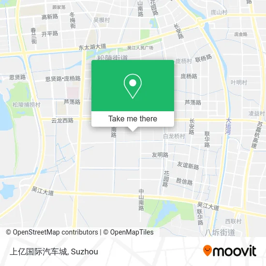 上亿国际汽车城 map