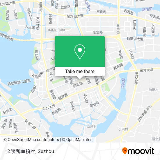 金陵鸭血粉丝 map