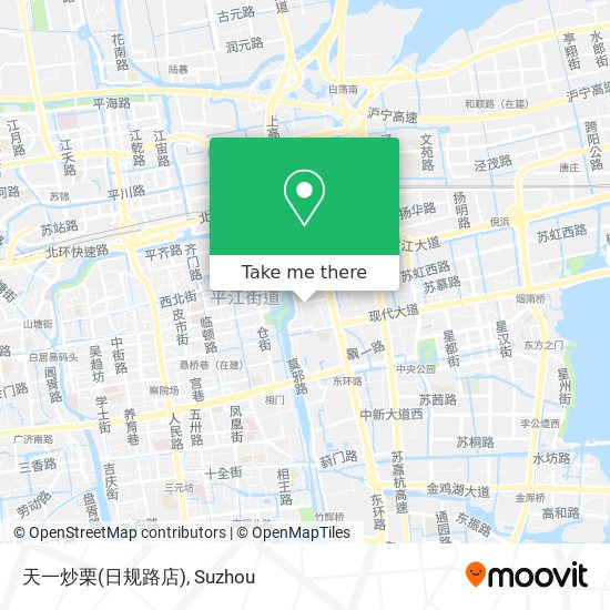 天一炒栗(日规路店) map
