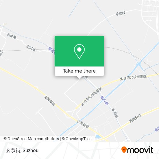 玄恭街 map