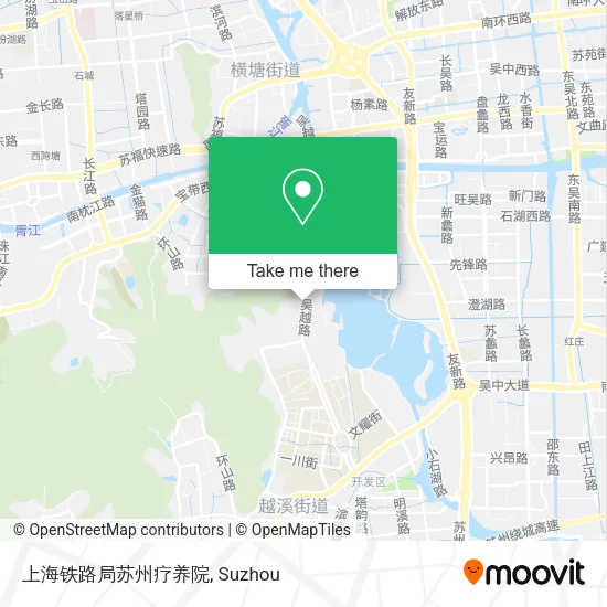 上海铁路局苏州疗养院 map