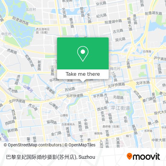 巴黎皇妃国际婚纱摄影(苏州店) map
