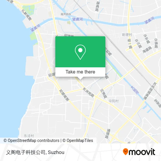 义阁电子科技公司 map