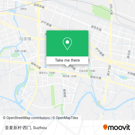 姜夏新村-西门 map