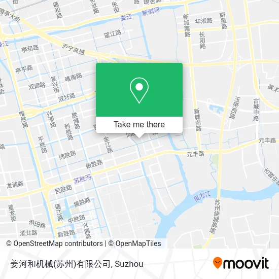 姜河和机械(苏州)有限公司 map