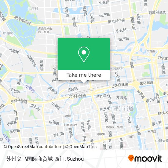 苏州义乌国际商贸城-西门 map