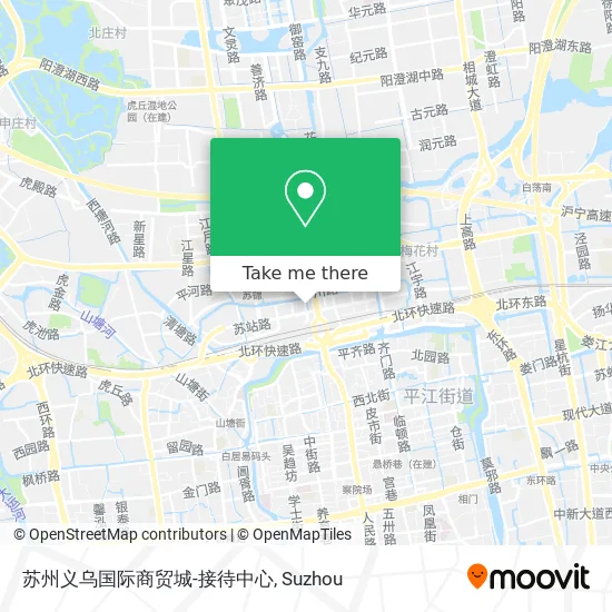 苏州义乌国际商贸城-接待中心 map
